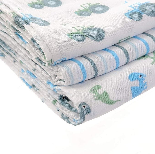 Ziggle Blues Muslins Set