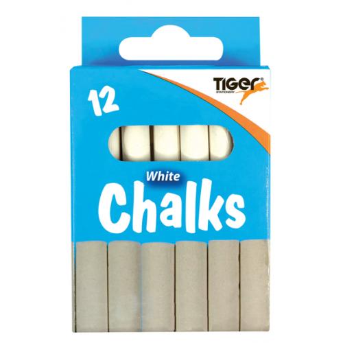 Tiger White Chalk Sticks