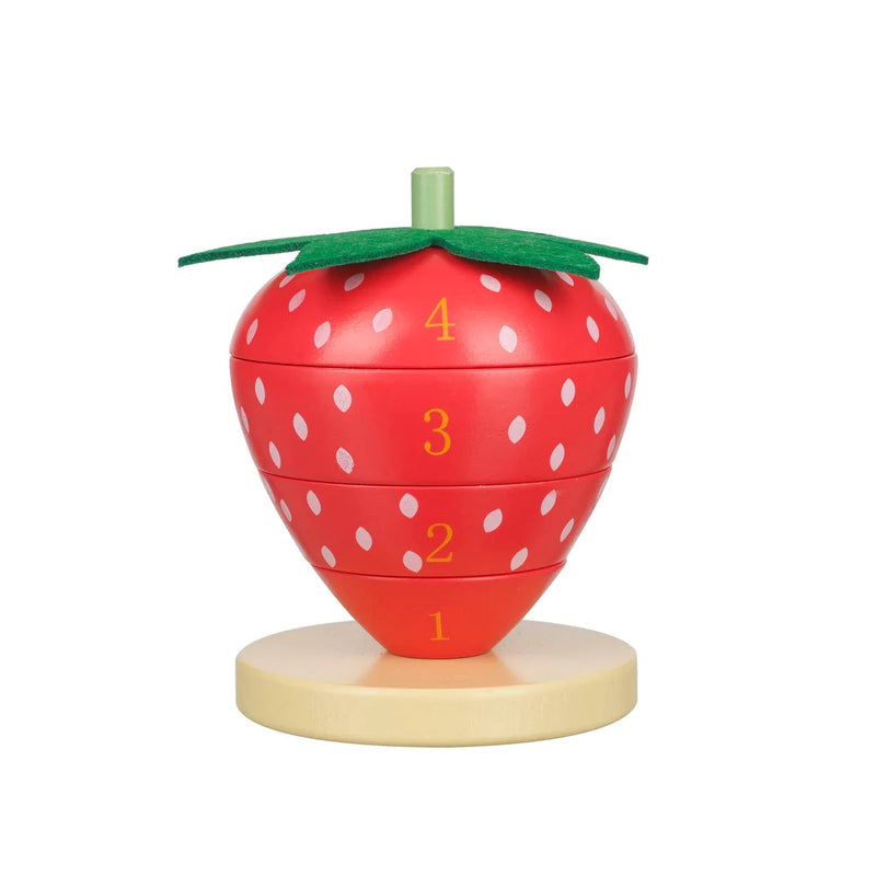 Strawberry Stacking Ring.