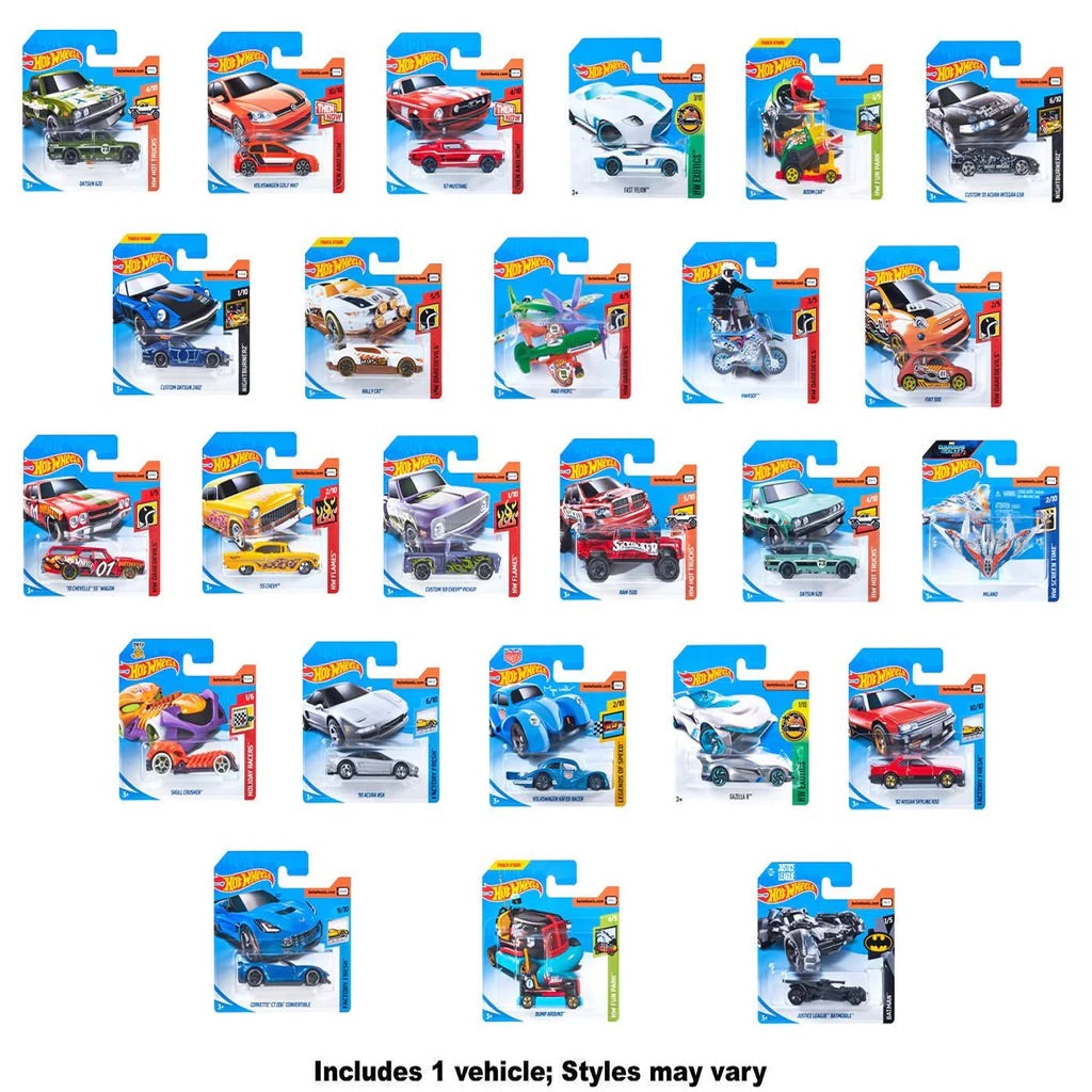 Hot Wheels - Assorted Cars (1 supplied at random)