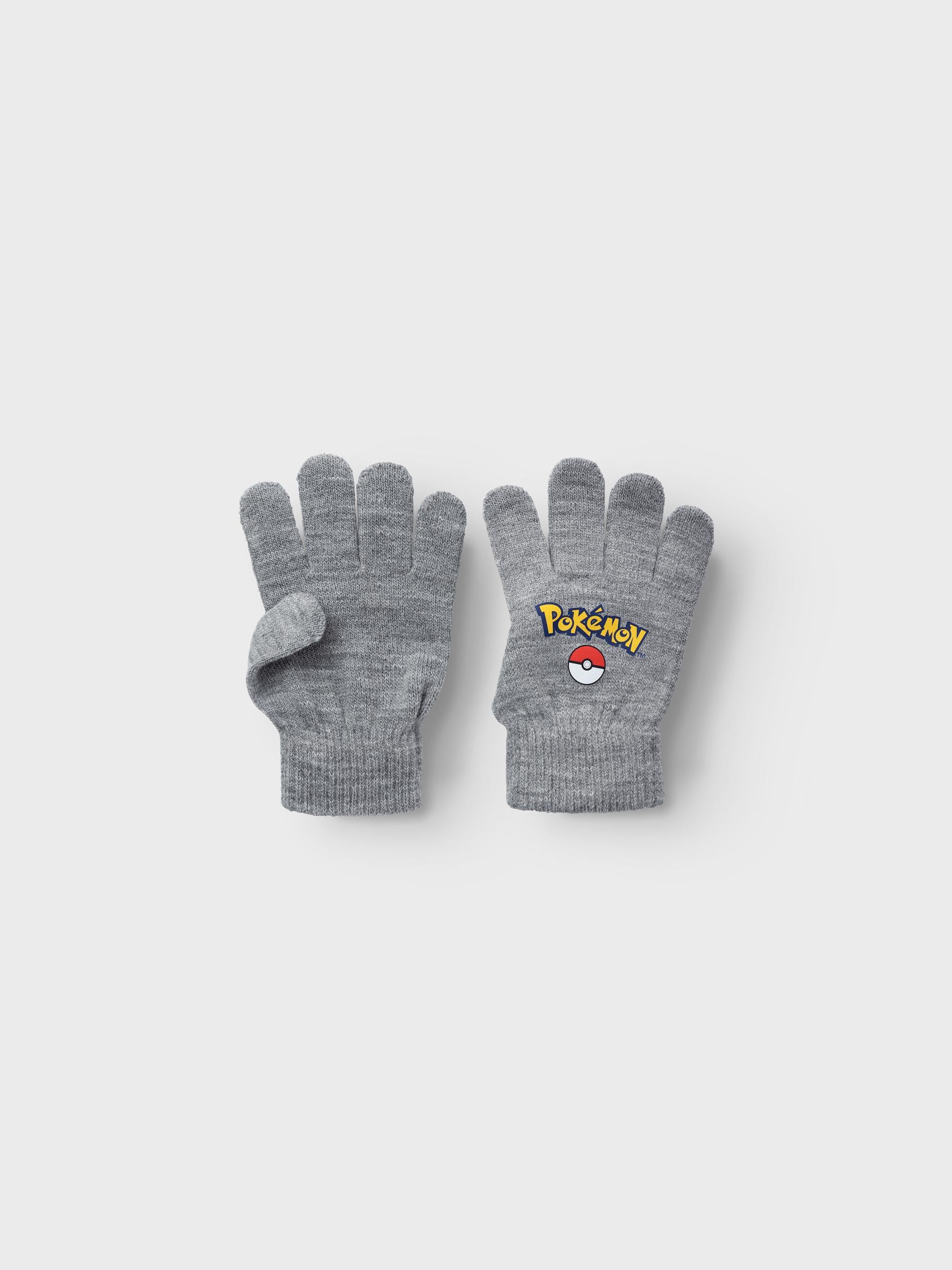 Pokémon Gloves - Grey