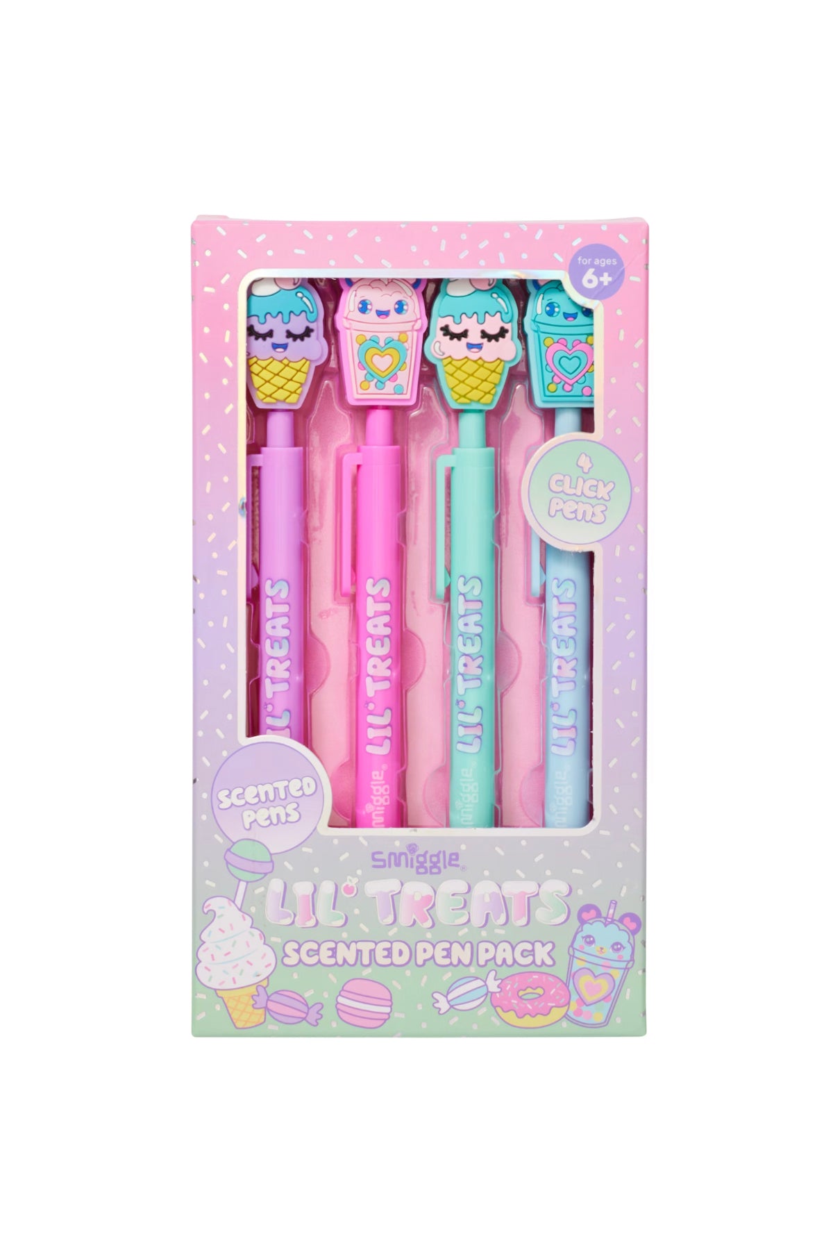Smiggle Ice-Cream and Shakes Pen Pack