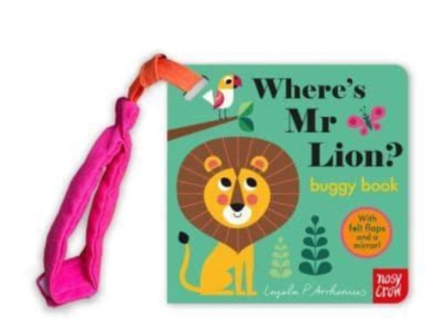 Where's Mr? Buggy Book with Felt Flaps & Mirror