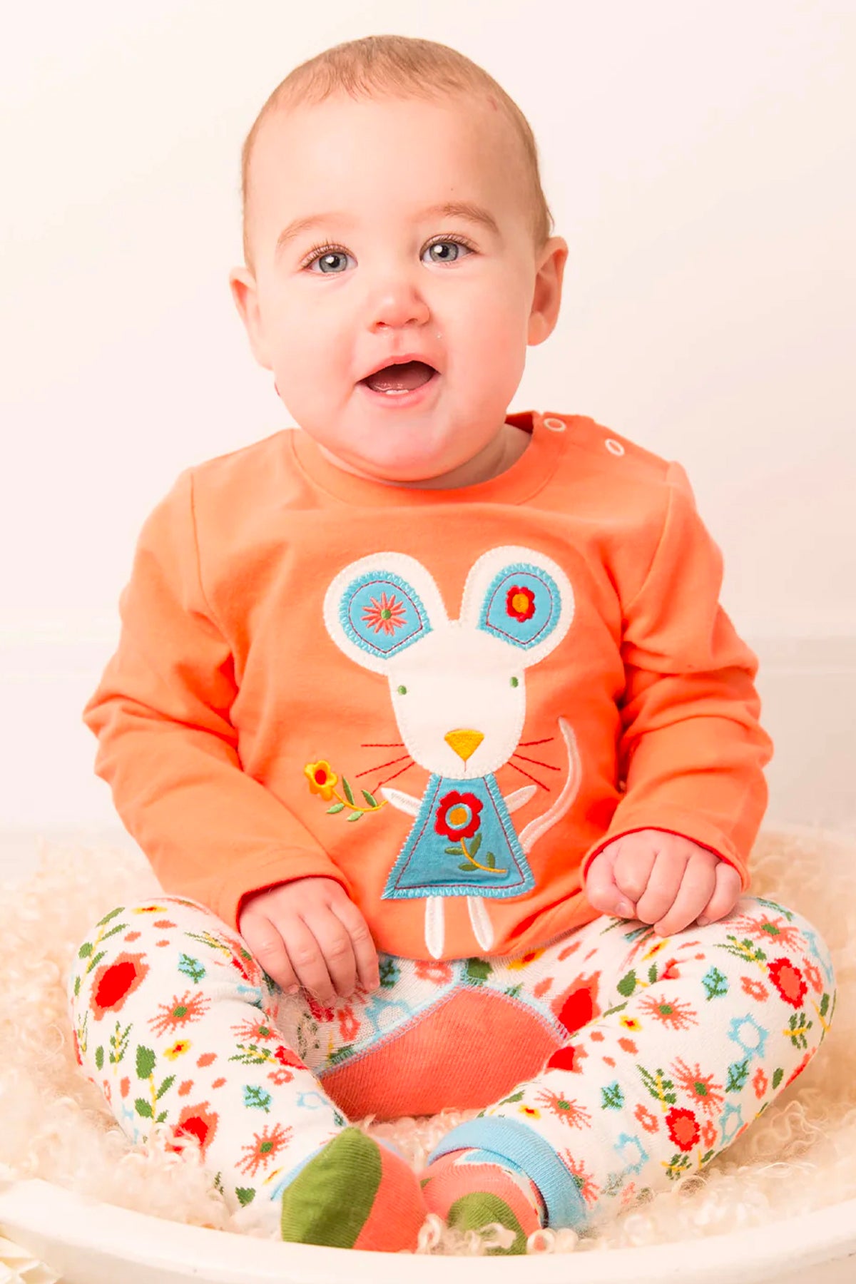baby Blade & Rose Mouse Long Sleeved Top