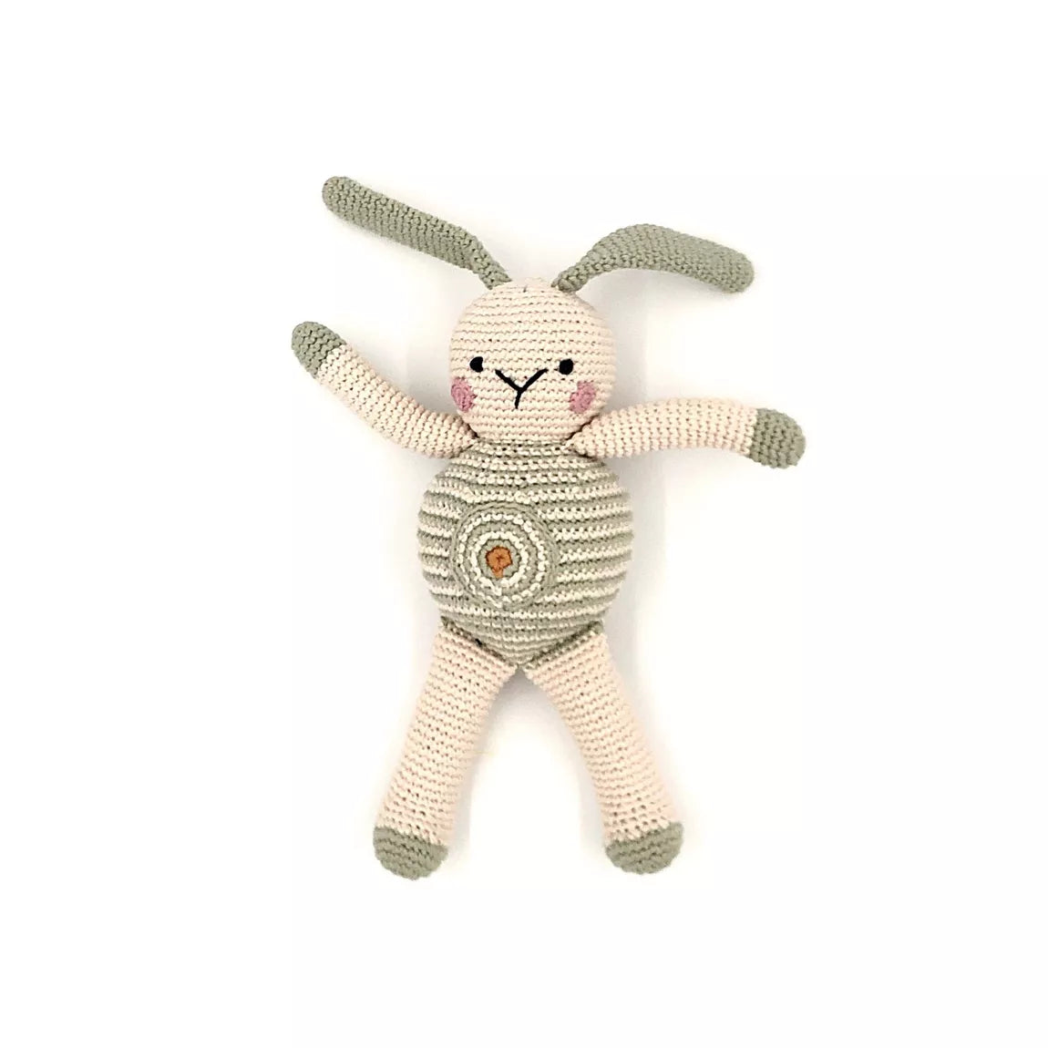 Pebble Fair Trade Hand Knitted Bunny