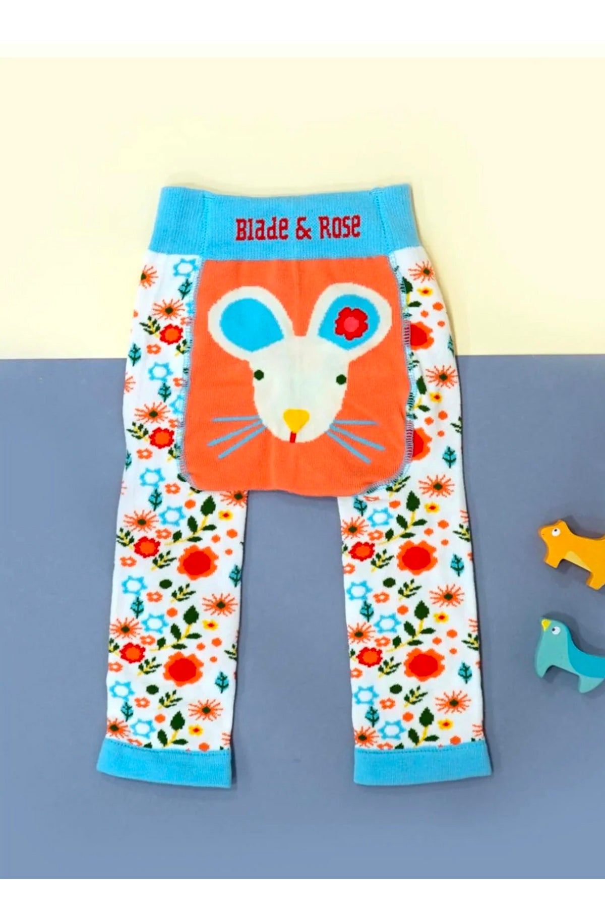 baby Blade & Rose Mouse Knitted Leggings