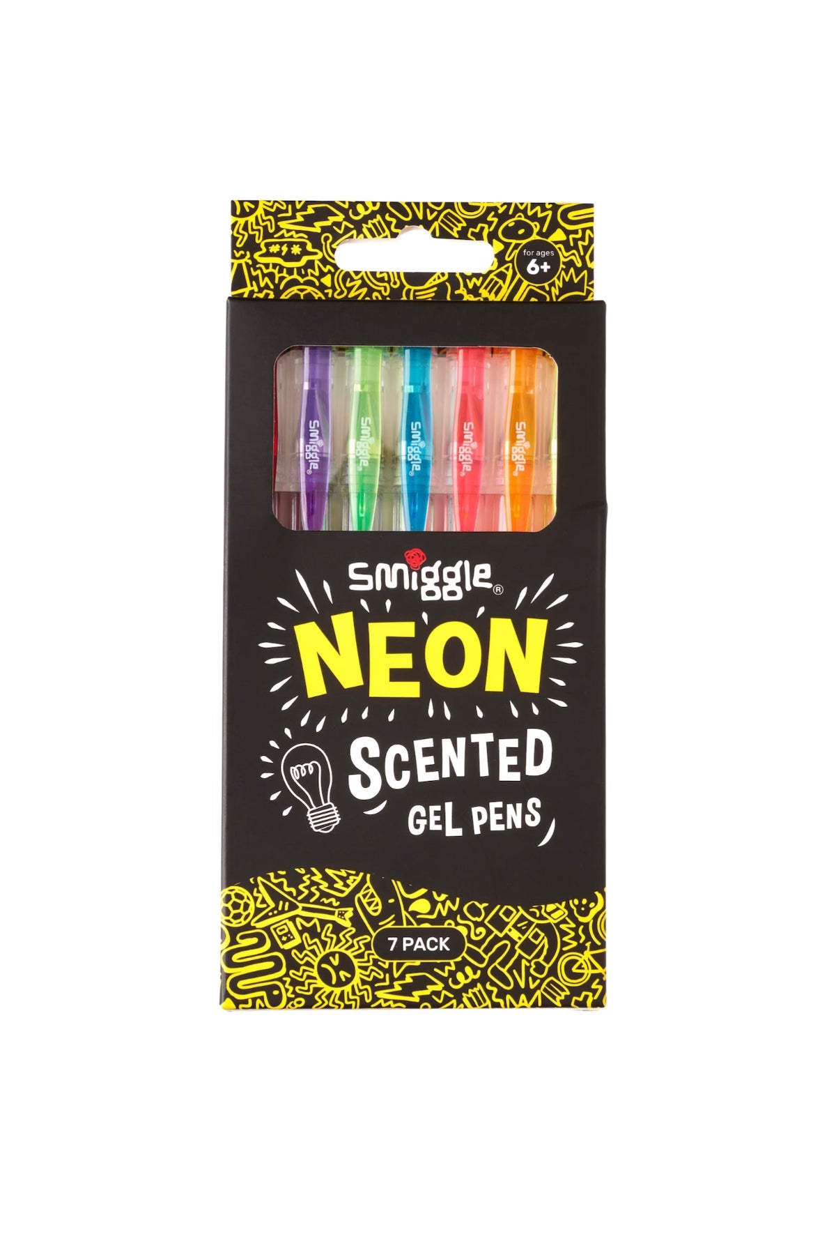 Smiggle Neon Scented Gel Pens