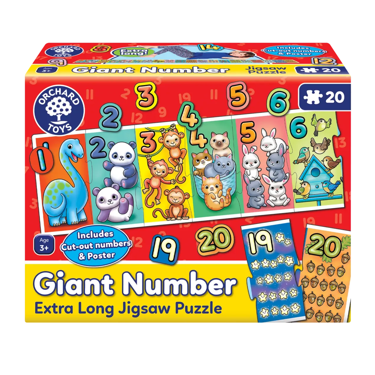 Orchard Toys Giant Number Jigsaw Puzzle
