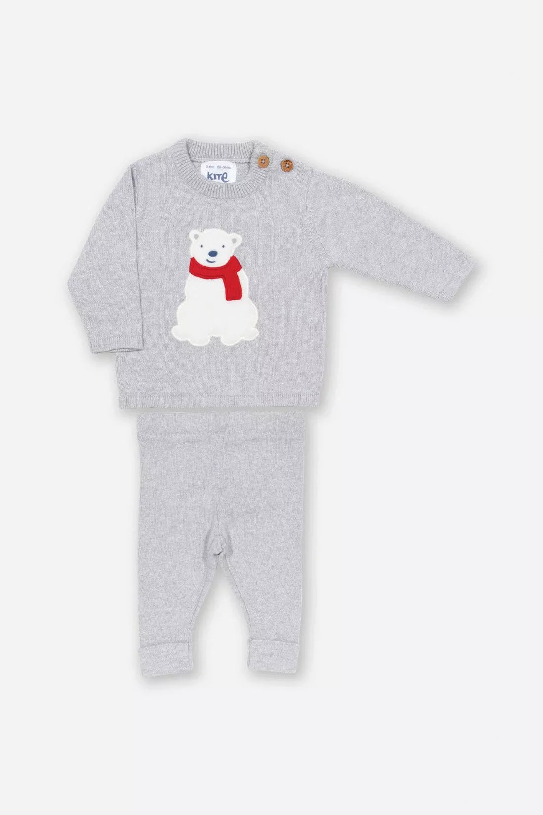 Organic Cotton Polar Bear Outfit