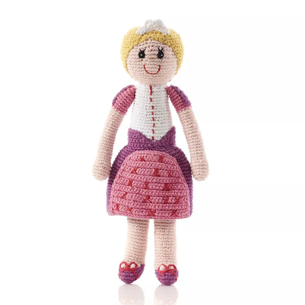 Pebble Fair Trade Hand Knitted Princess Doll