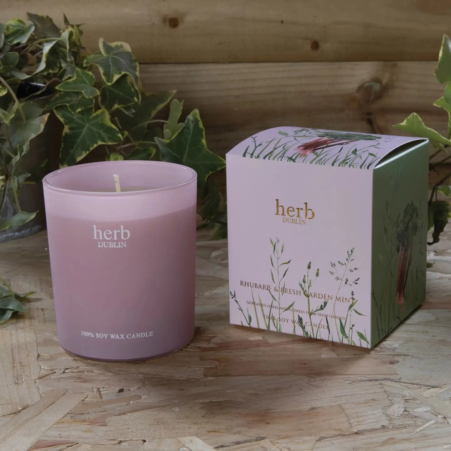Herb Dublin - Rhubarb Candle