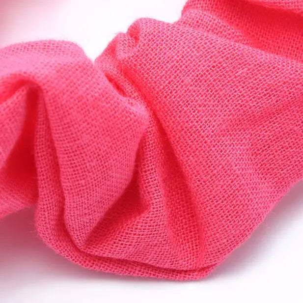 Cotton Hair Scrunchies