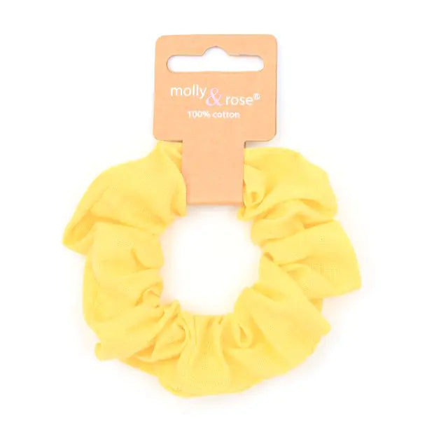 Cotton Hair Scrunchies