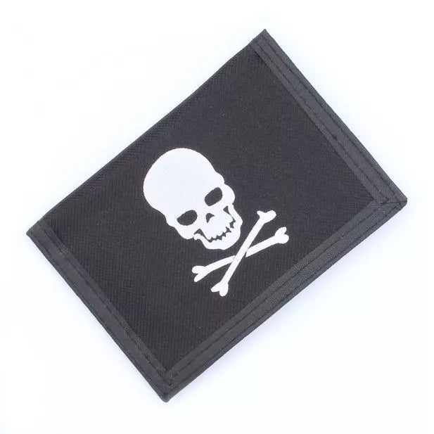 Scull & Crossbone Pirate Wallets