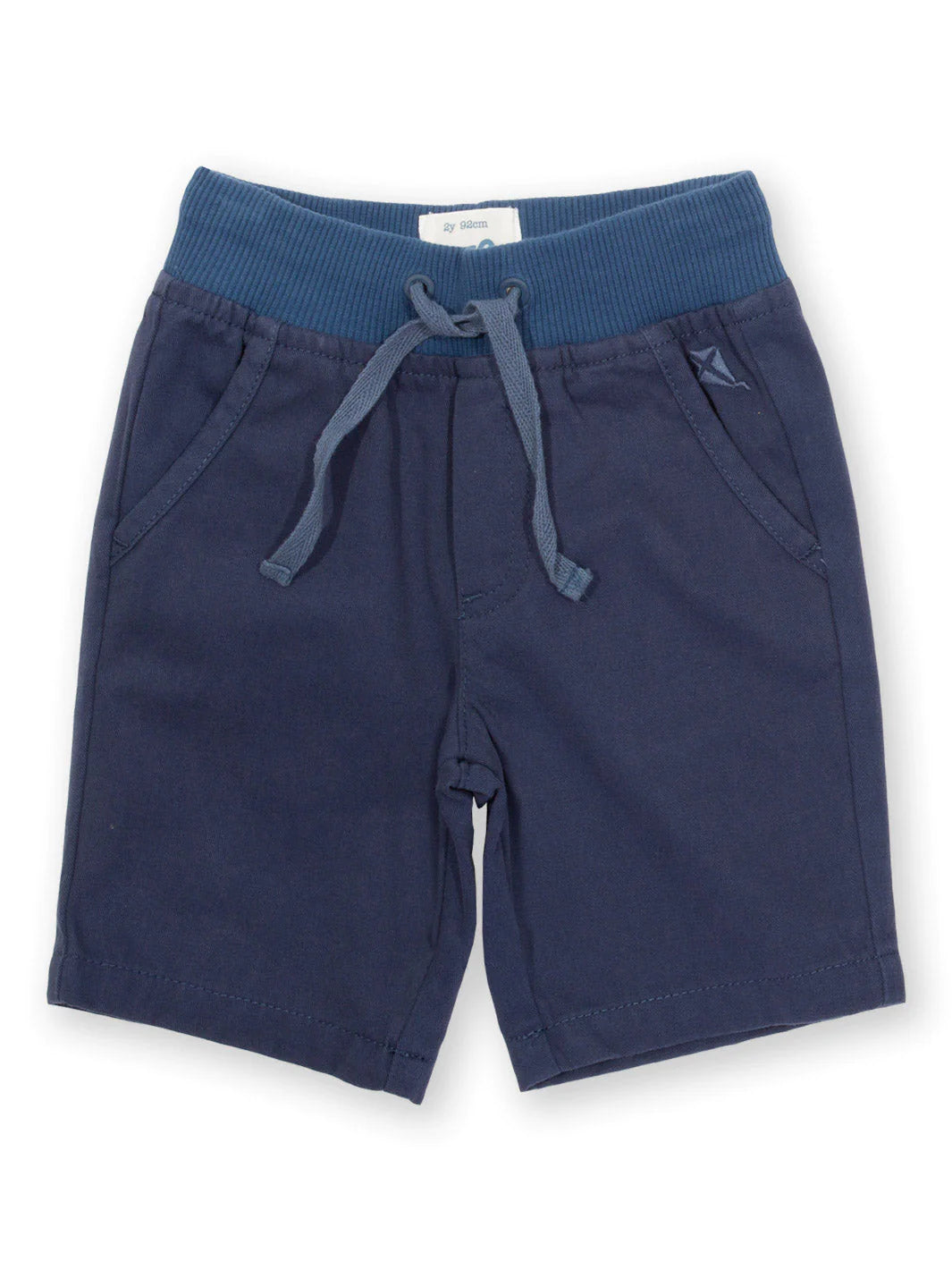 Navy Shorts with Elasticated Waist