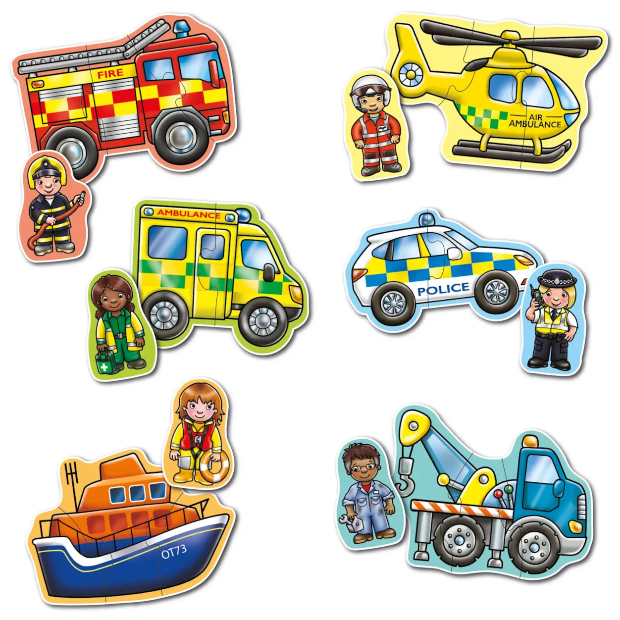 Orchard Toys Rescue Squad Jigsaw Puzzle