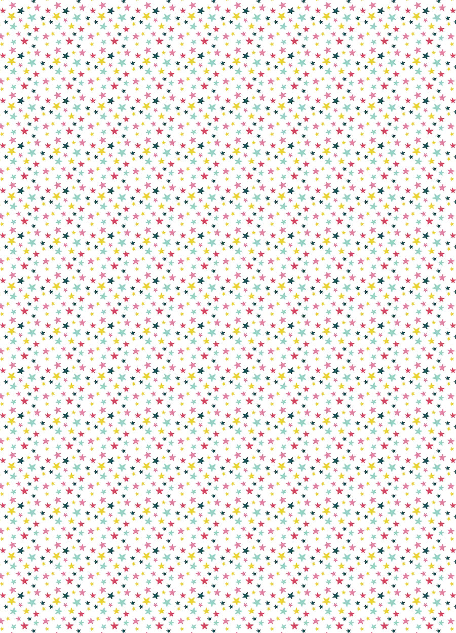multicoloured stars Gift Wrapping paper