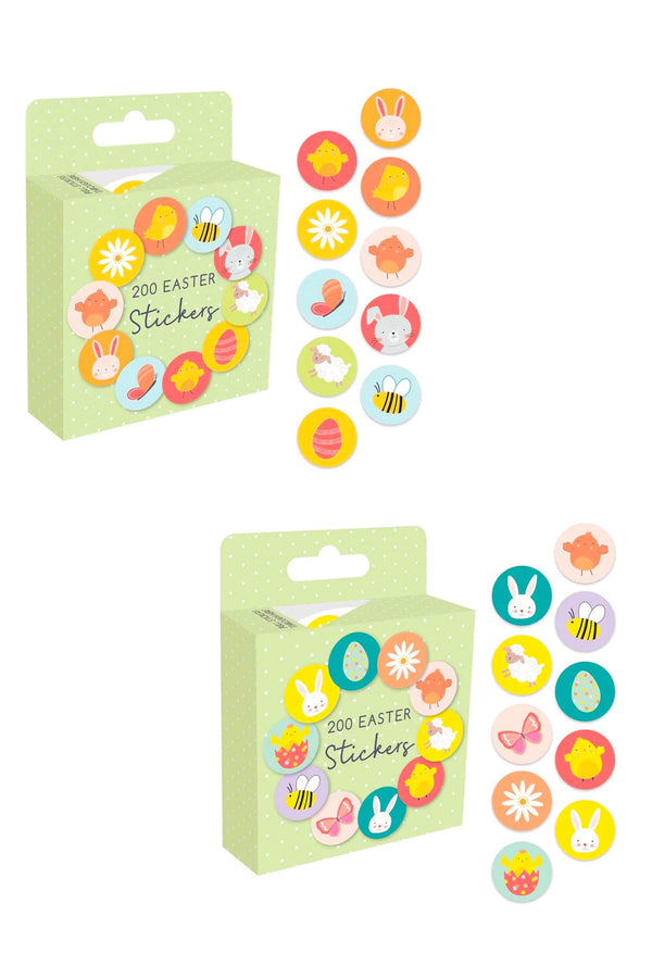 Roll of 200 Easter Stickers
