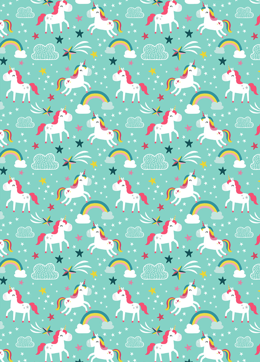 unicorn gift wrap wrapping paper