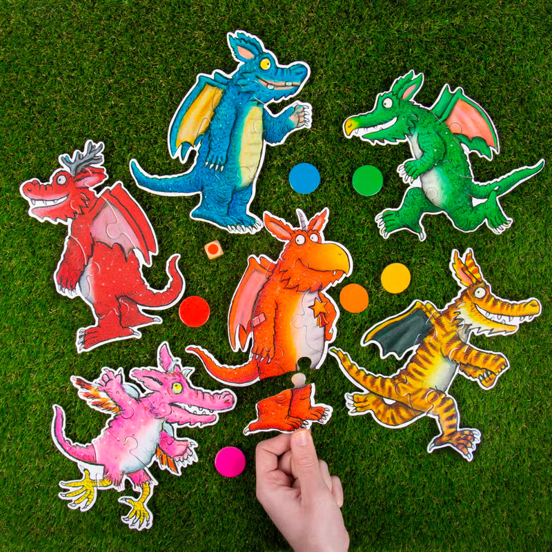 Zog Build A Dragon Childrens Puzzle & Dice Game