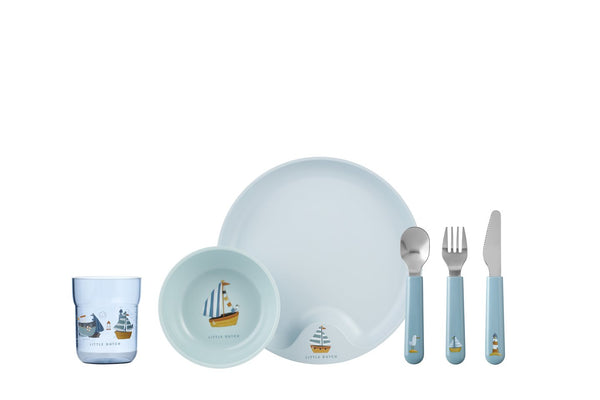 Children's 6-piece Dinnerware Set - Sailors Bay.