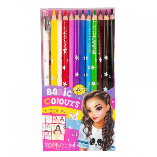 TOP Model Coloured Pencils.