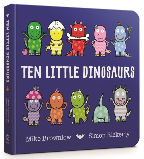 Ten Little Dinosaurs Board Book.