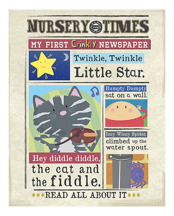 Hey, Diddle-Diddle - Nursery Times Crinkly Newspaper