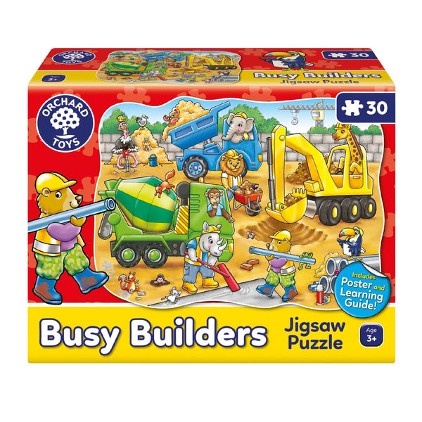  Orchard Toys Busy Builders Jigsaw Puzzle Suitable for ages 3+