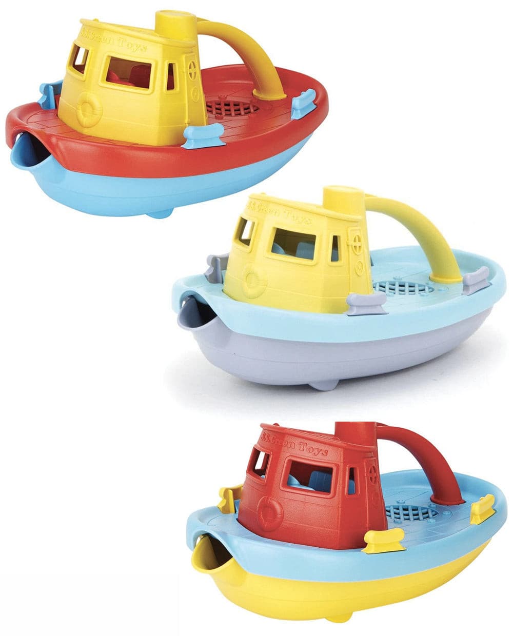 Green Toys Recycled Toys - Tugboats