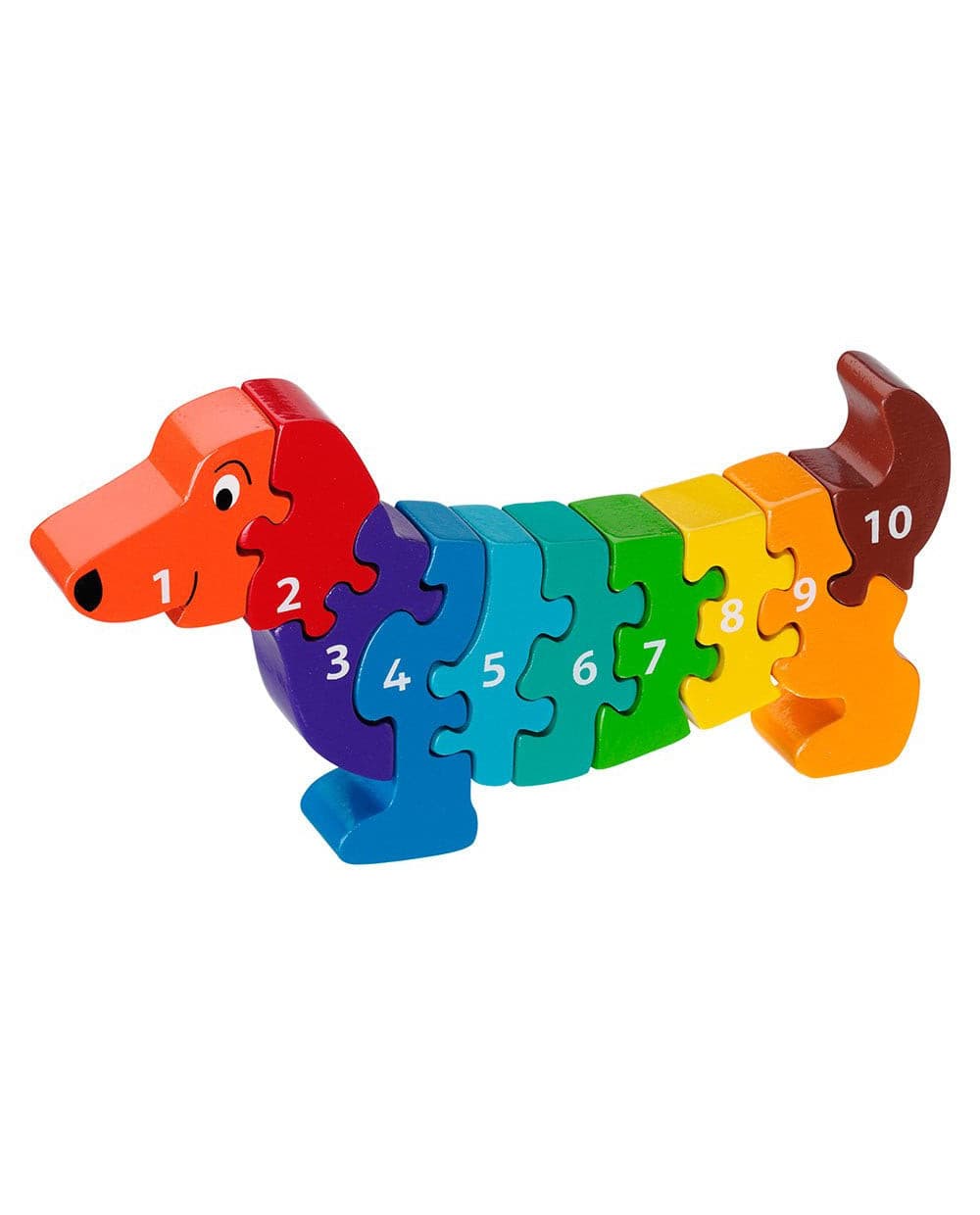 lanka kade Wooden 1-10 Counting Dog