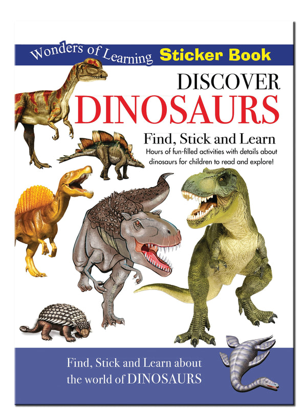 Sticker Book - Discover Dinosaurs.
