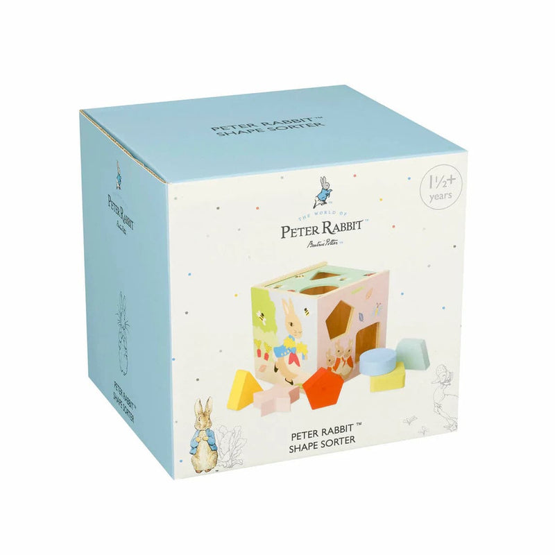 Peter Rabbit Wooden Shape Sorter.