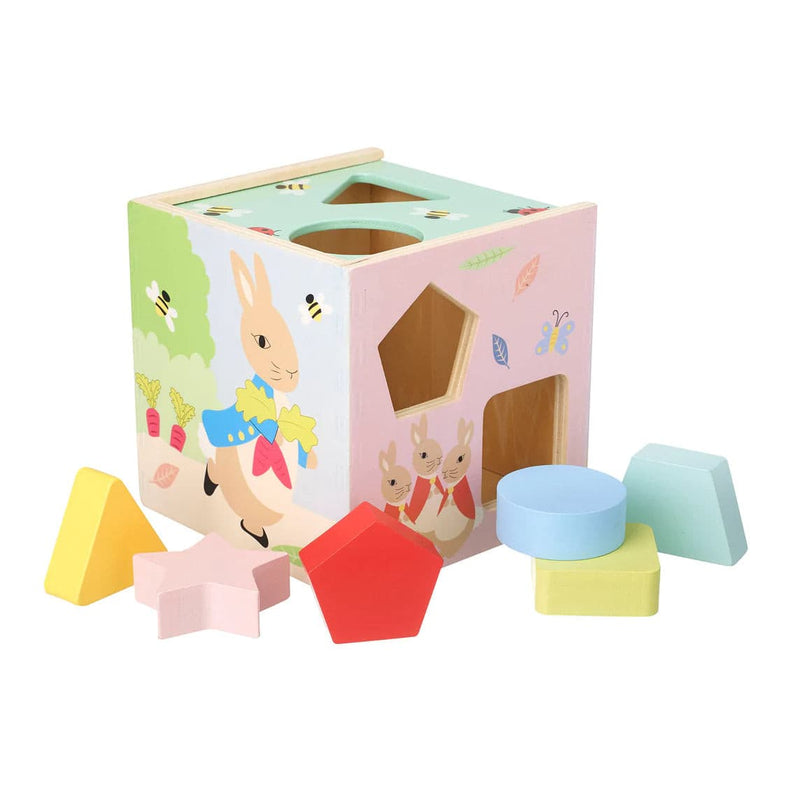 Peter Rabbit Wooden Shape Sorter.