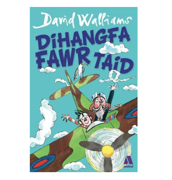 Dihangfa Fawr Taid. A Welsh adaption by Dewi Wyn Williams of David Walliams' Grandpa's Great Escape. 