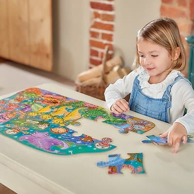 Mermaid Fun Jigsaw Puzzle.