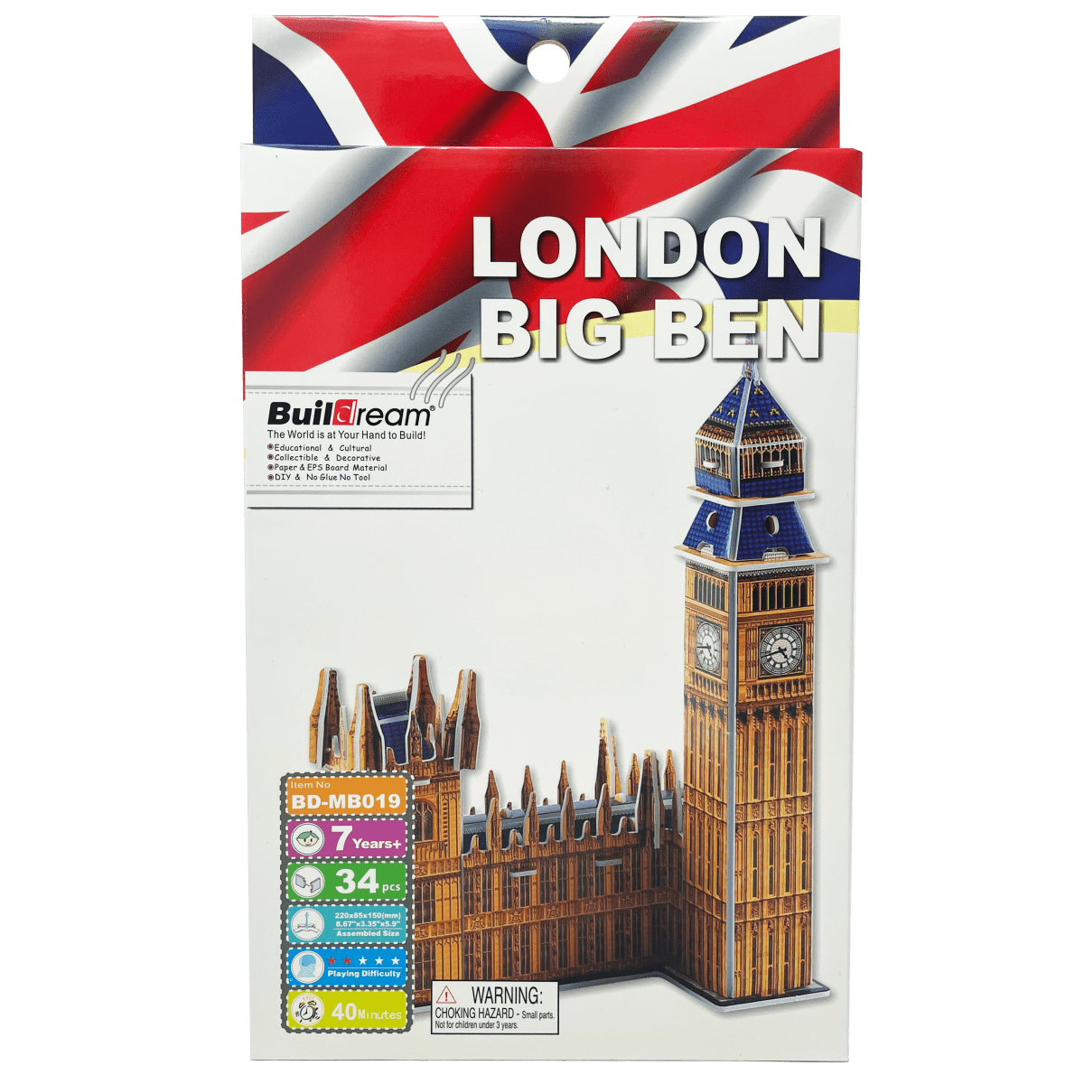Big Ben 3D Puzzle.
