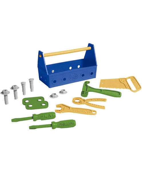 Recycled Toys - Blue Tool Set green toys