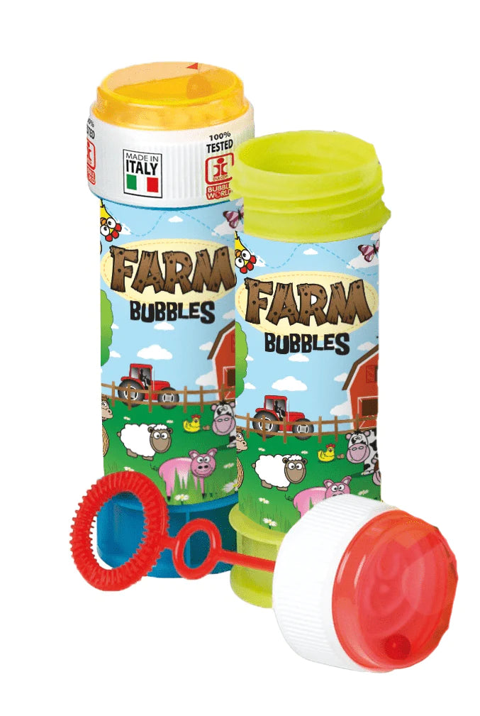Farm Animal Bubble Tub with Wand.