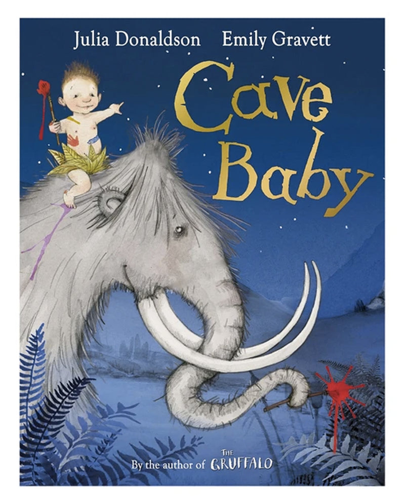 Cave Baby Created by the critically acclaimed author Julia Donaldson and Kate Greenaway medal winner Emily Gravett, Cave Baby celebrates the messy creativity of babies!