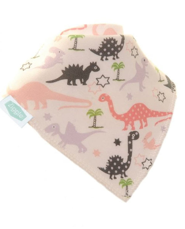 Pink Dinosaurs Design Bib