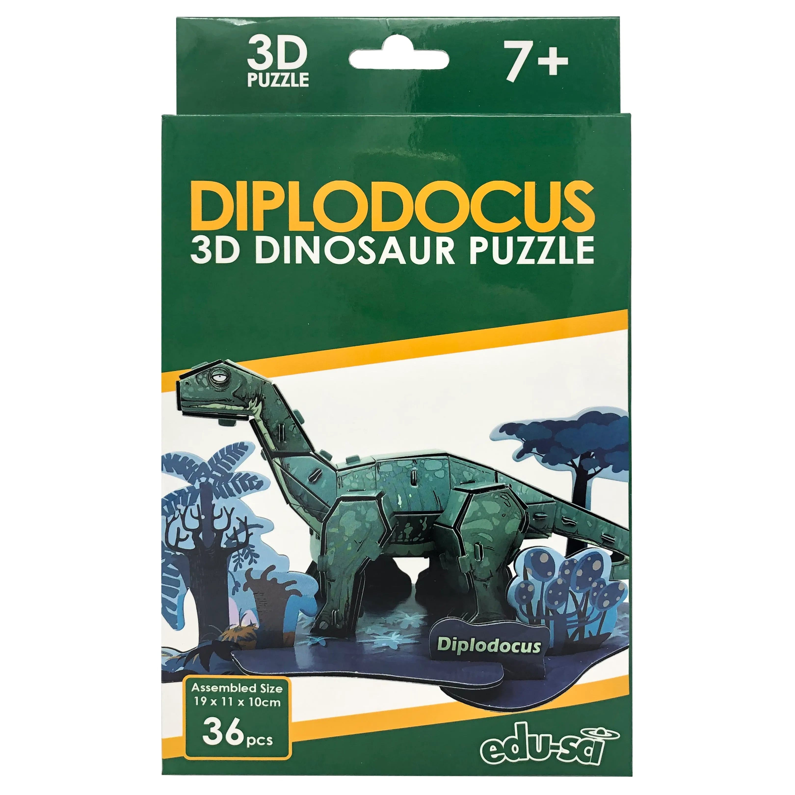 3D Dinosaur Puzzle Diplodocus