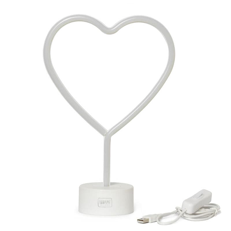 Pink Love Heart Neon Effect Led Lamp.