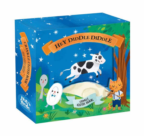 Crinkly Cloth Book - Hey, Diddle, Diddle.