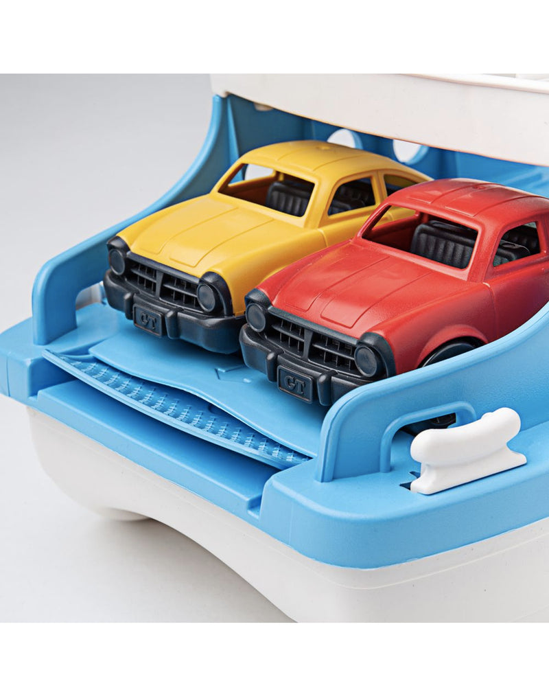 Green Toys Recycled Toys - Ferry Boat with Cars