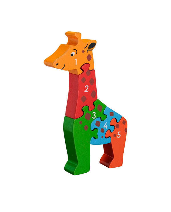 Lanka KAde Wooden Giraffe Puzzle