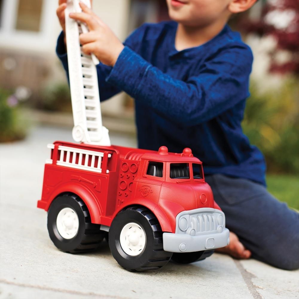 Green Toys Recycled Toys - Fire Truck