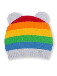 Kite Rainbow Knit Hat.