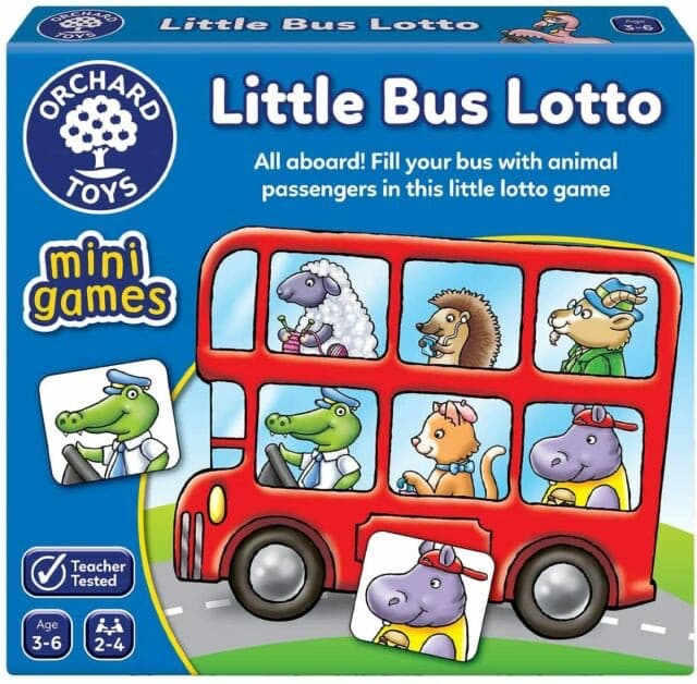 Little Bus Lotto Mini Game.
