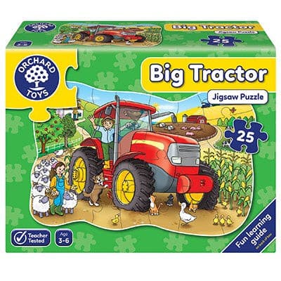 Big Tractor Jigsaw Puzzle.